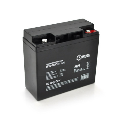 AGM акумулятор Europower 12V 20Ah EP12-20M5